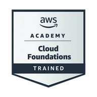 AWS Academy Graduate, Cloud Foundations · Amazon Web Services
