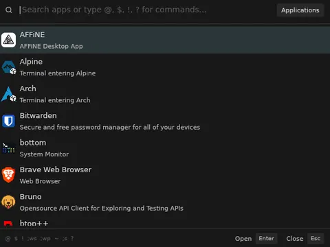 GPUi Shell launcher 1